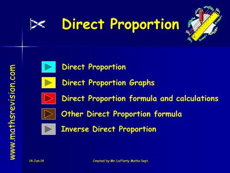 Created by Mr. Lafferty Maths Dept.