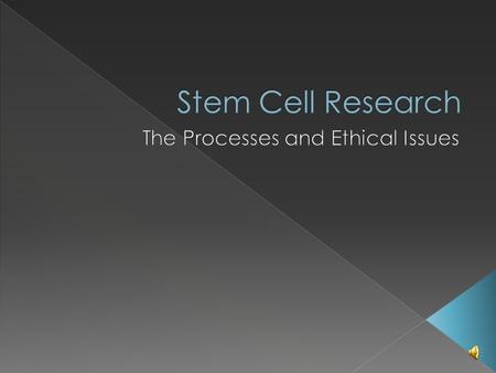 Has no specific function Differentiates into different types of cells Turns into mature cells from all organs in the body 2 types of stem cells Non-embryonic.