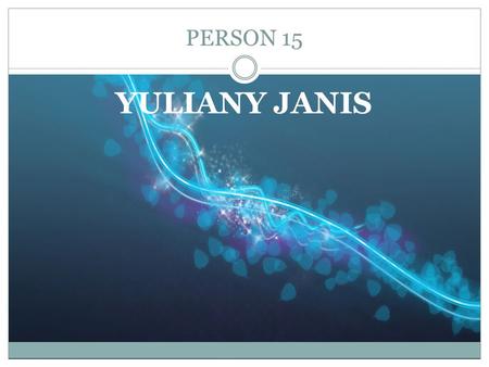 PERSON 15 YULIANY JANIS. 6.15 Pintu keluar () Fungsi 2  Pintu keluar () fungsi menyebabkan program untuk mengakhiri, terlepas dari mekanisme fungsi atau.