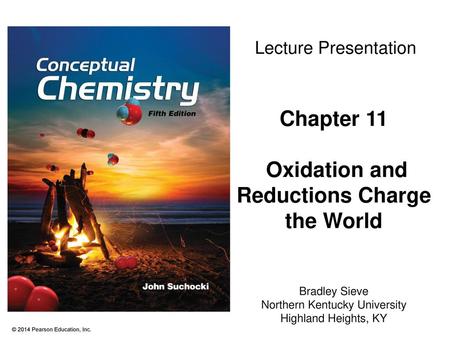 Chapter 11 Oxidation and Reductions Charge the World