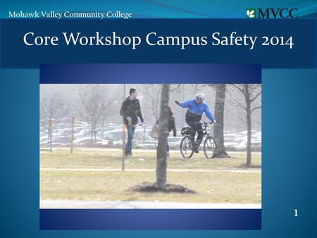 Core Workshop Campus Safety 2014