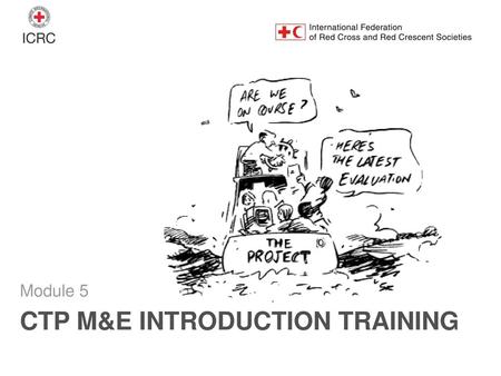 CTP M&E Introduction Training