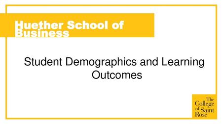 Student Demographics and Learning Outcomes