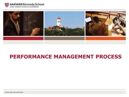 PERFORMANCE MANAGEMENT PROCESS