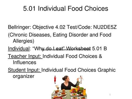 5.01 Individual Food Choices