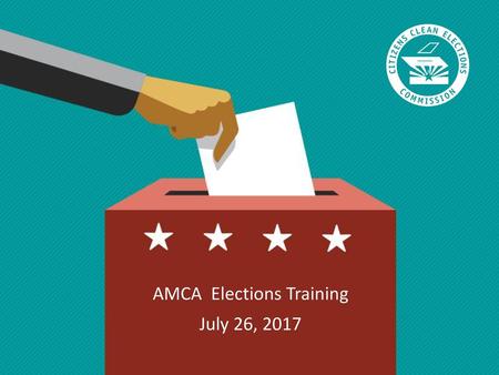 AMCA Elections Training