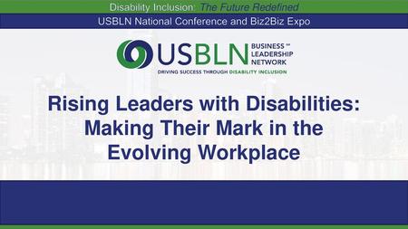 Disability Inclusion: The Future Redefined