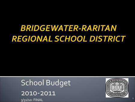 BRIDGEWATER-RARITAN REGIONAL SCHOOL DISTRICT