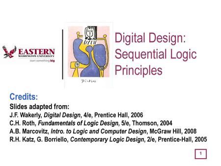 Digital Design: Sequential Logic Principles