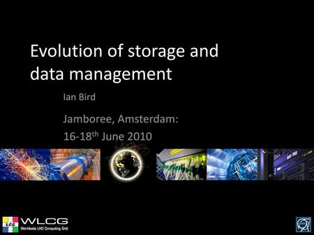 Evolution of storage and data management