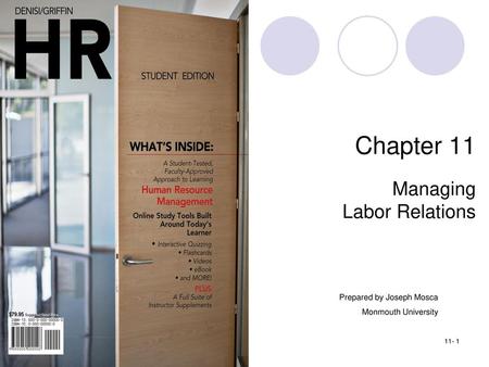 Chapter 11 Managing Labor Relations