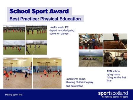 Best Practice: Physical Education