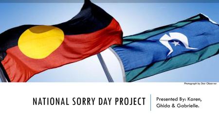 National Sorry Day Project