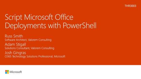 Script Microsoft Office Deployments with PowerShell