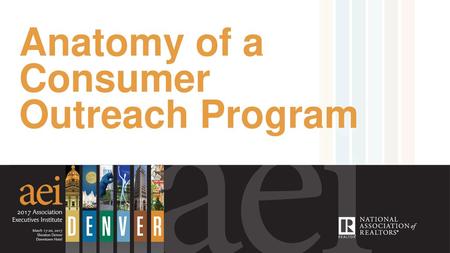 Anatomy of a Consumer Outreach Program