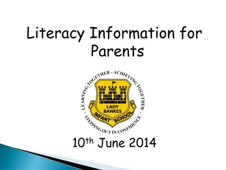 Literacy Information for Parents