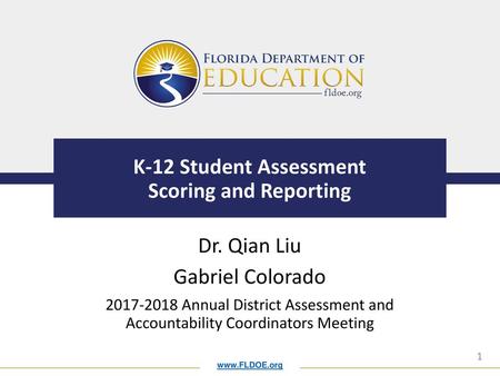 K-12 Student Assessment Scoring and Reporting