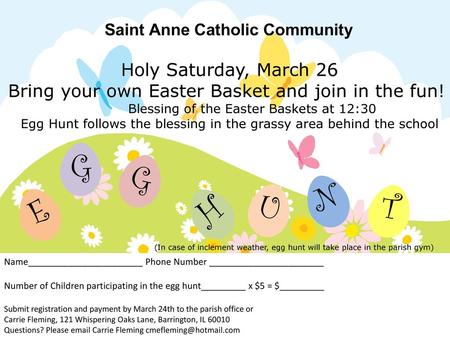 Saint Anne Catholic Community