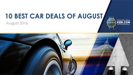 10 best car deals of AUGUST