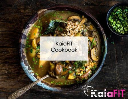 KaiaFIT Cookbook.