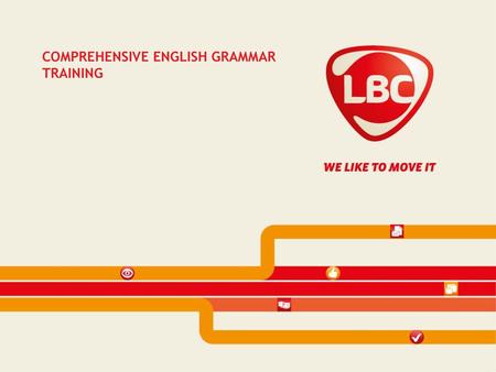 COMPREHENSIVE ENGLISH GRAMMAR TRAINING