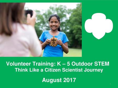 Think Like a Citizen Scientist Journey