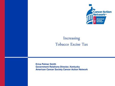 Increasing Tobacco Excise Tax