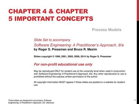 Chapter 4 & Chapter 5 Important Concepts