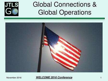 Global Connections & Global Operations