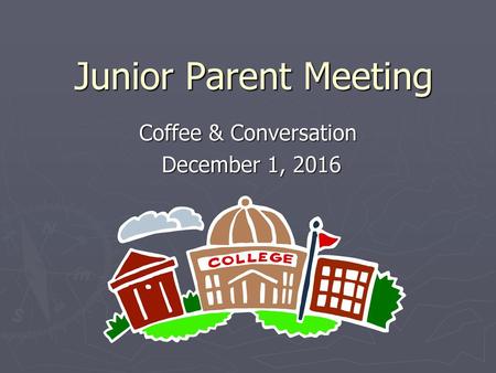 Coffee & Conversation December 1, 2016