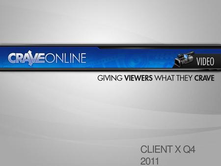 CLIENT X Q4 2011.