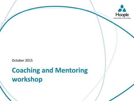 Coaching and Mentoring workshop