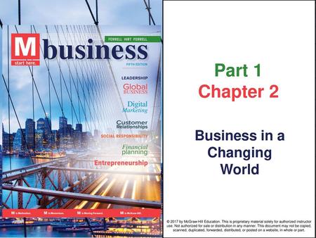 Business in a Changing World