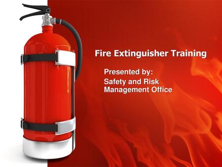 Fire Extinguisher Training