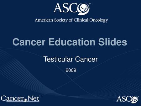 Cancer Education Slides