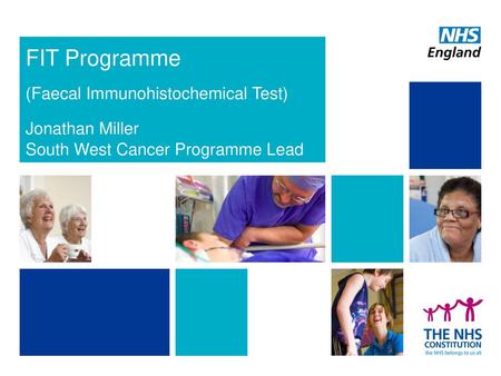 FIT Programme (Faecal Immunohistochemical Test)