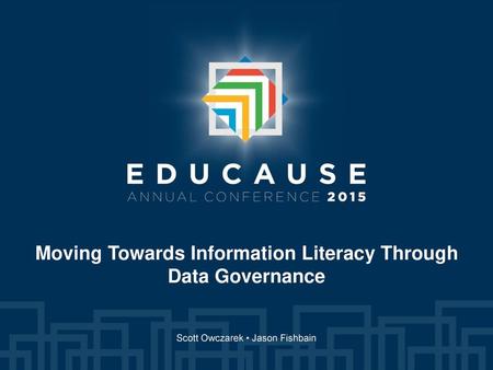 Moving Towards Information Literacy Through Data Governance