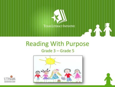 Reading With Purpose Grade 3 – Grade 5 Reading With Purpose