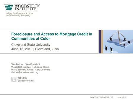 Foreclosure and Access to Mortgage Credit in Communities of Color