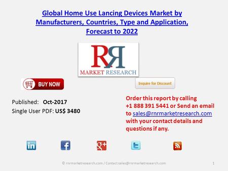 2022 Global Home Use Lancing Devices Market Segmented by Manufacturers, Countries, Type and Application