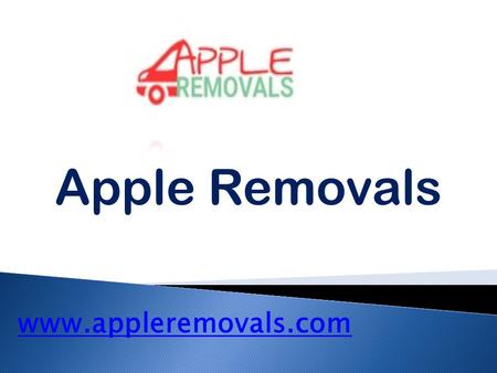 Apple Removals  If you are tired of looking for someone who can help you with man and van in Hammersmith, then going to