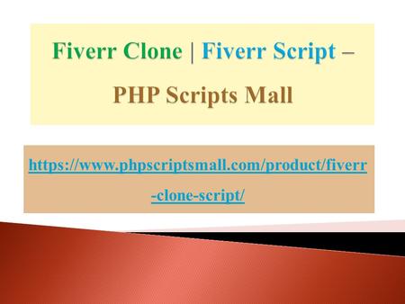 Fiverr Clone | Fiverr Script – PHP Scripts Mall