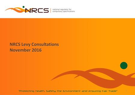 NRCS Levy Consultations November 2016