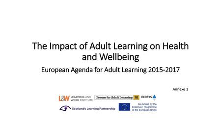 The Impact of Adult Learning on Health and Wellbeing