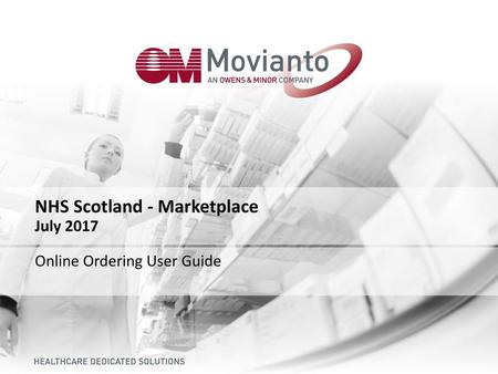 NHS Scotland - Marketplace July 2017