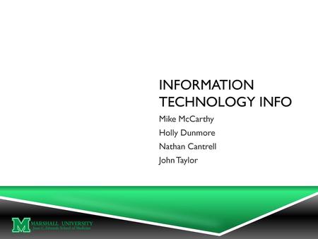 Information technology info