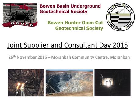 Joint Supplier and Consultant Day 2015