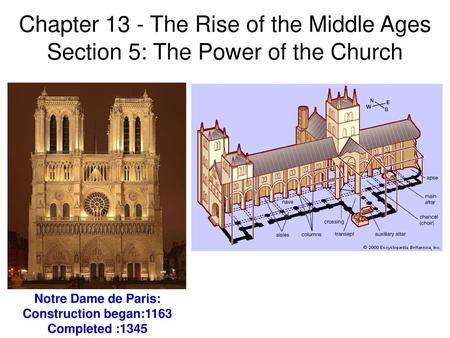 Notre Dame de Paris: Construction began:1163 Completed :1345