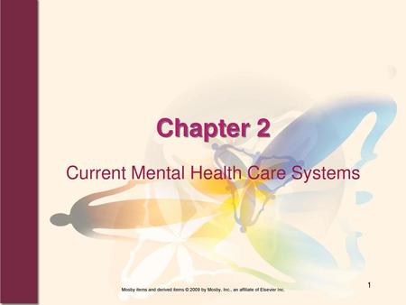 Current Mental Health Care Systems