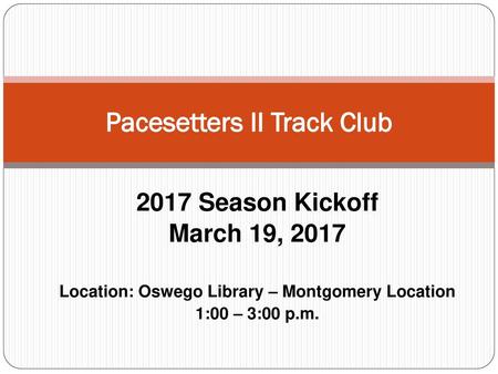 Pacesetters II Track Club